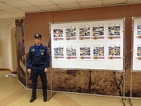 Во Фрунзенском районе проходит фотовыставка, посвященная Году пожарной охраны